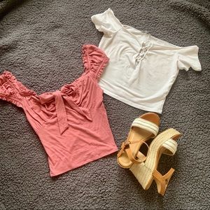 Off the shoulder top bundle